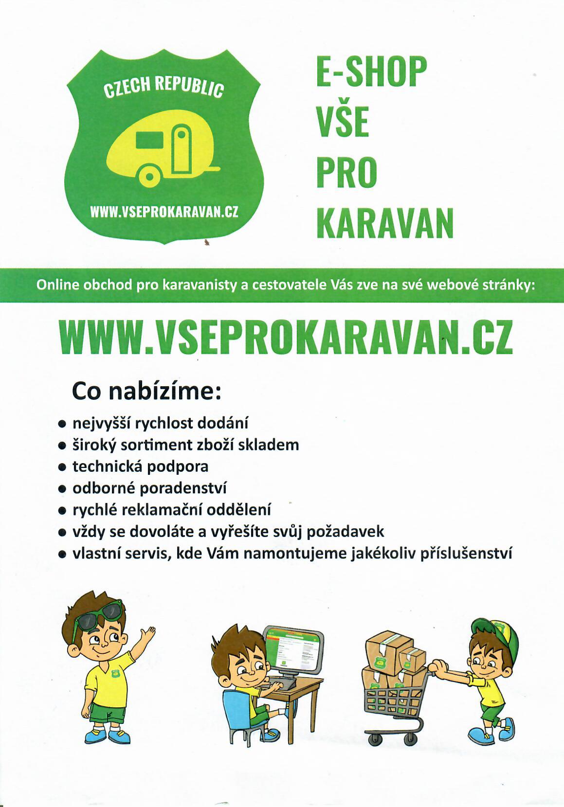 Vše pro karavan 